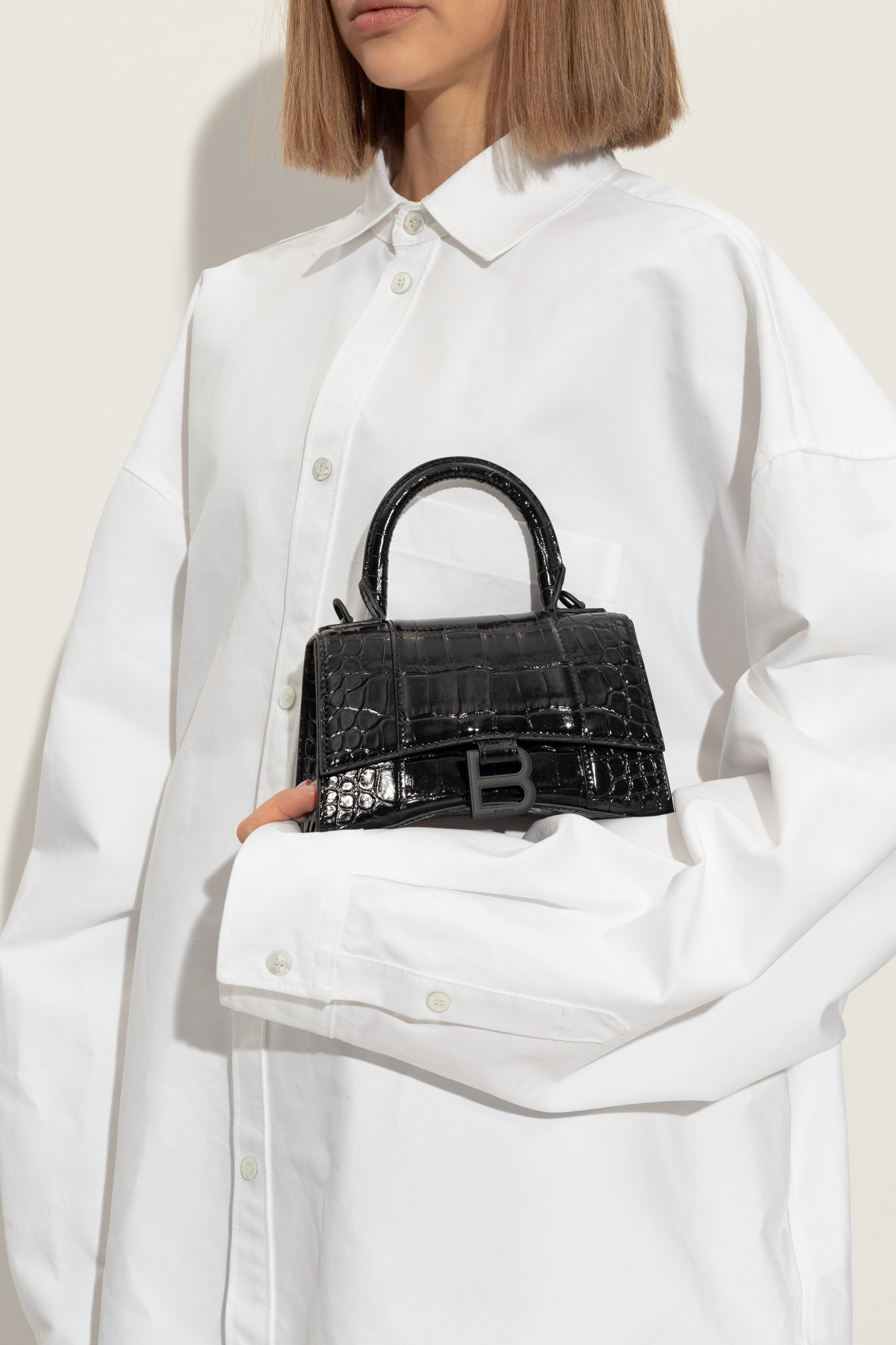 Balenciaga 'Hourglass XS' shoulder bag | Women's Bags | Vitkac